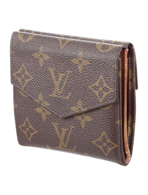 louis vuitton double wallet|Louis Vuitton monogram elise wallet.